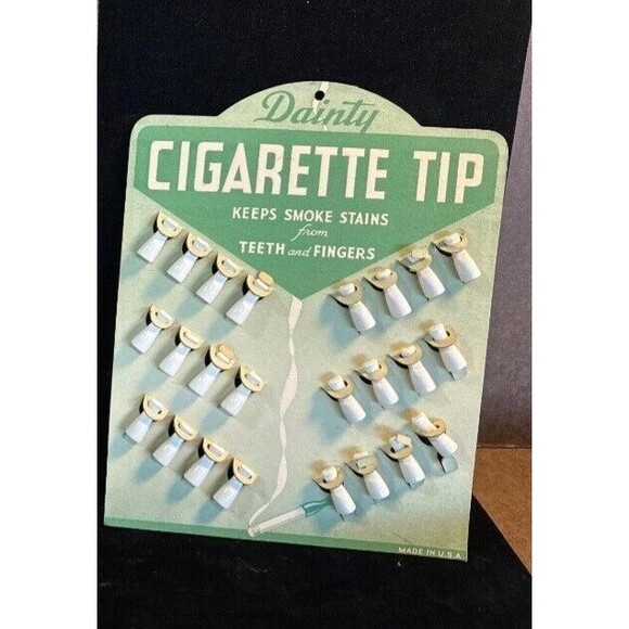 Vintage Dainty Cigarette Tip Drug Store Display 1950's Advertising EUC - Picture 1 of 4